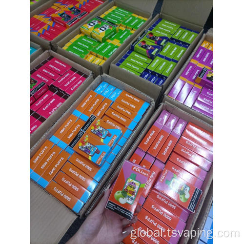 Foli Disposable Vape Wholesale Price 5000 Puffs Vape Foli BOX 12ml Supplier